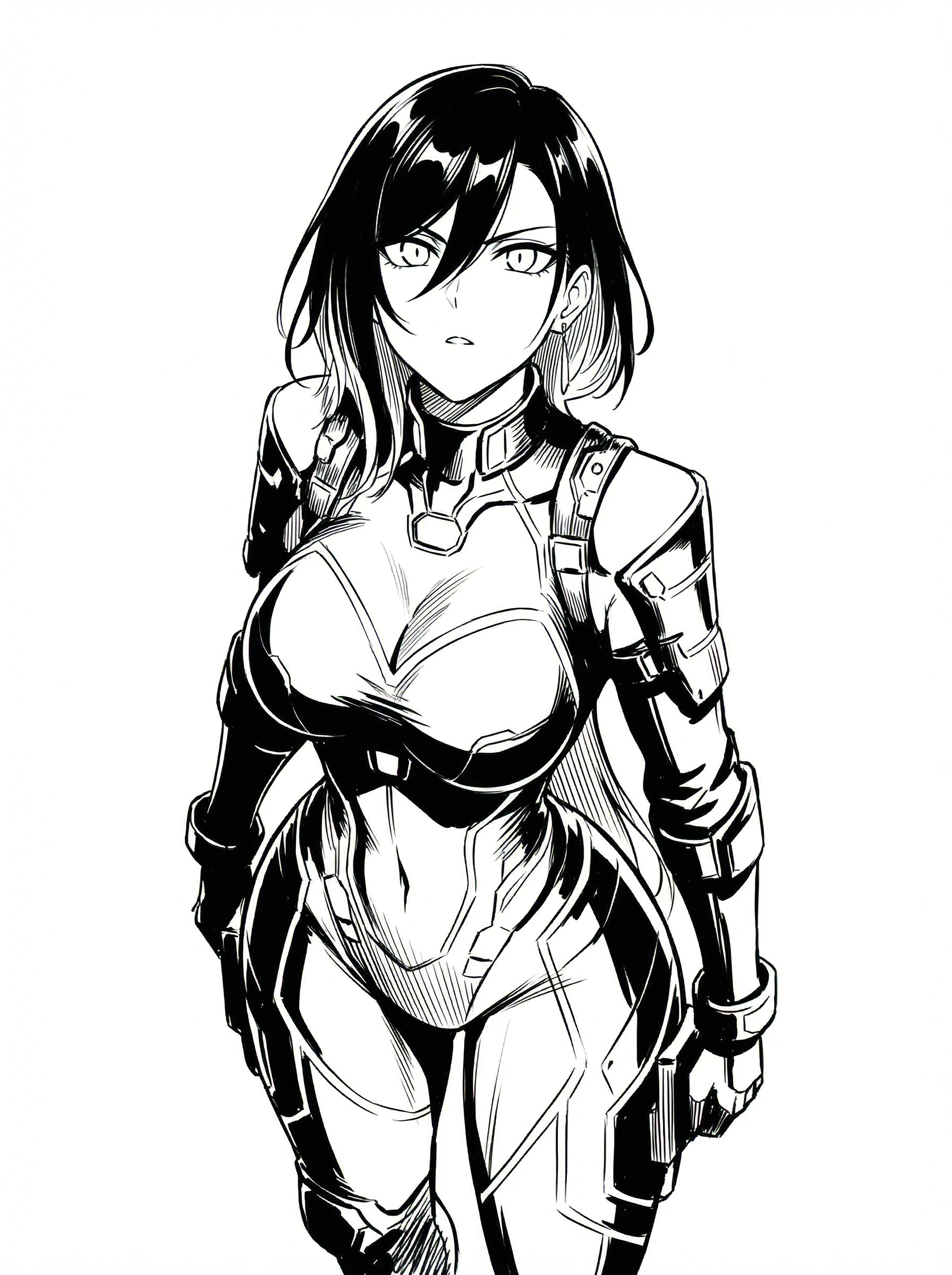 Manga en noir et blanc en un clic_image 